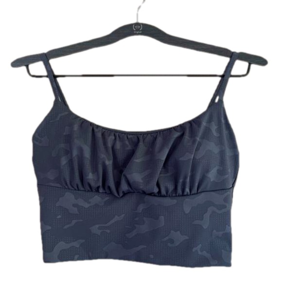Zyia Active spaghetti strap padded camouflage sports bra size small - Picture 1 of 11